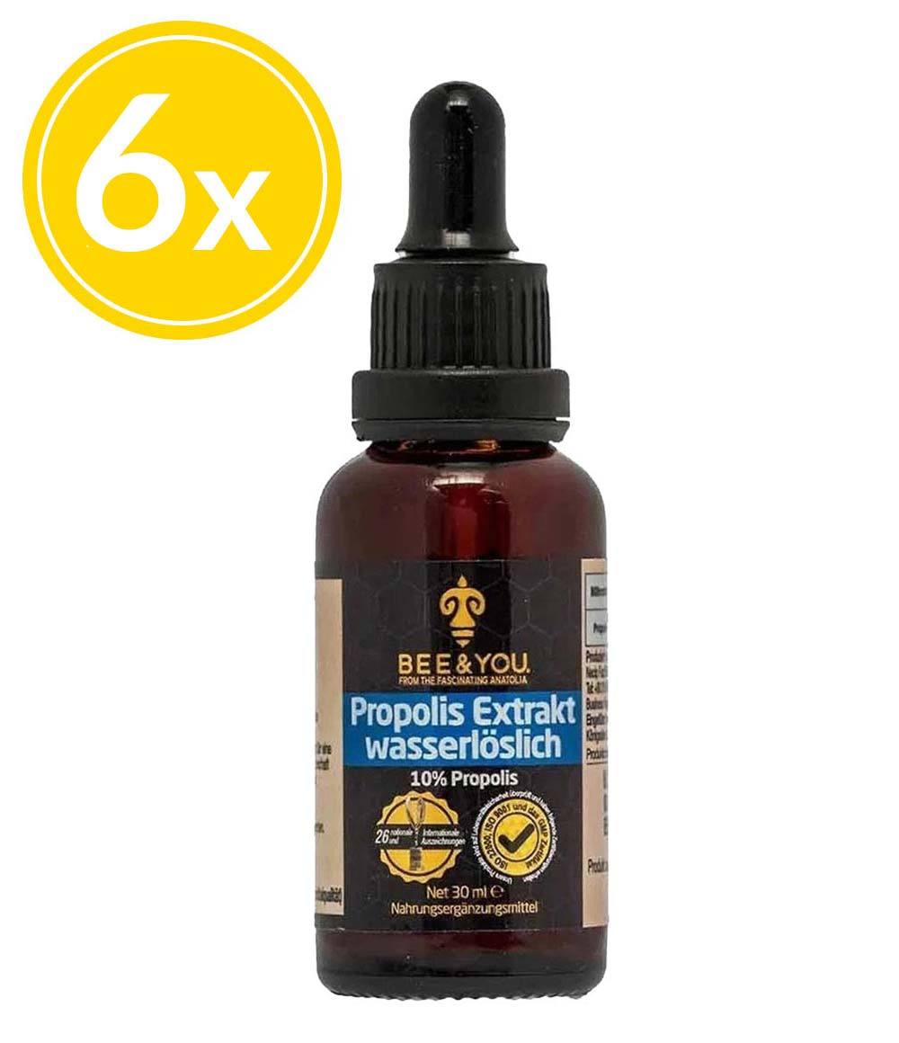 Propolis Extrakt Tinktur Wasserlöslich 10% x 6