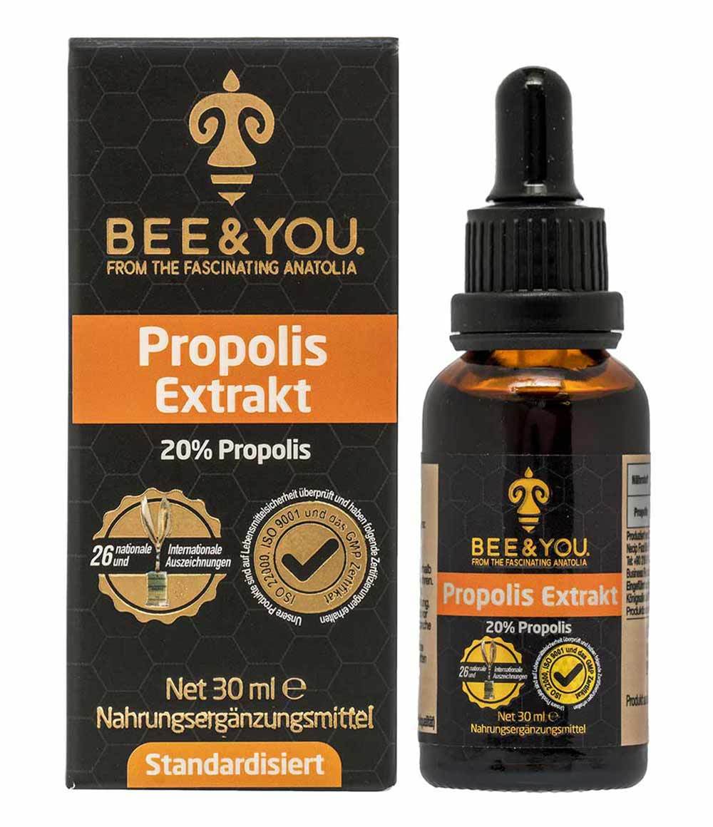 Propolis Extrakt Tinktur 20% - 30 ml - Bee and You Deutschland