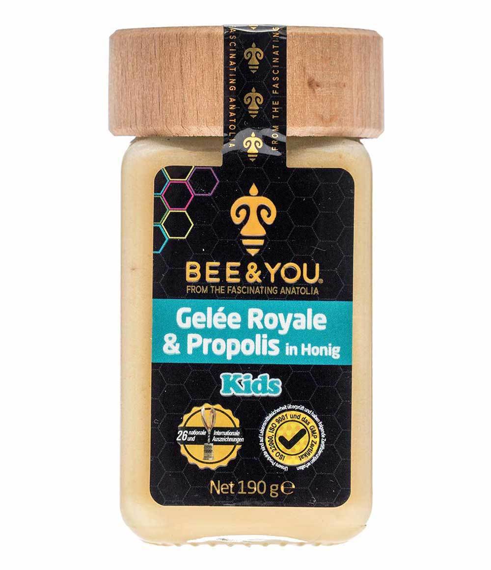 Gelée Royale & Propolis in Honig für Kinder - Bee and You Deutschland